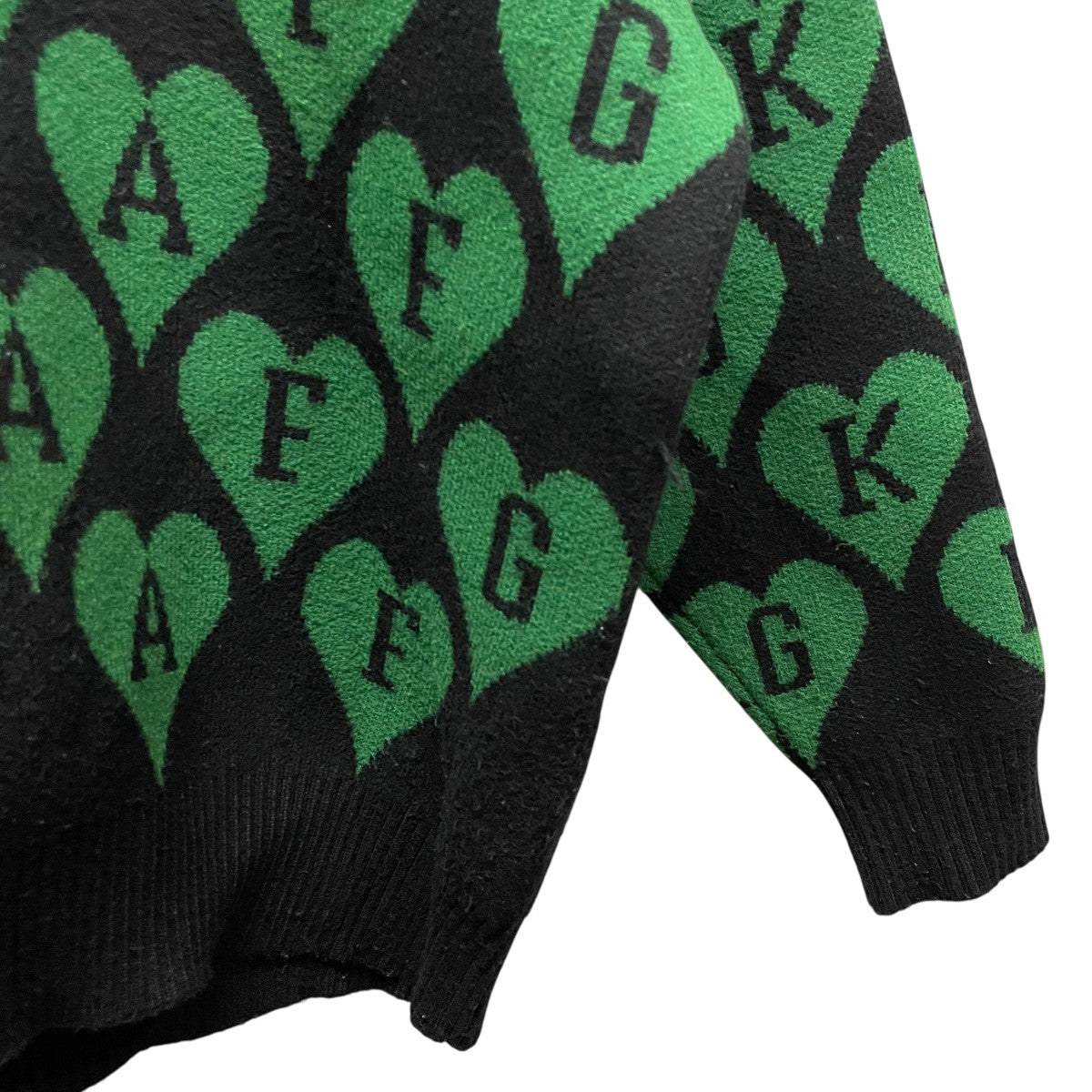 A FEW GOOD KIDS CLOVER SWEATERニット 古着・中古-4枚目のアイテム画像