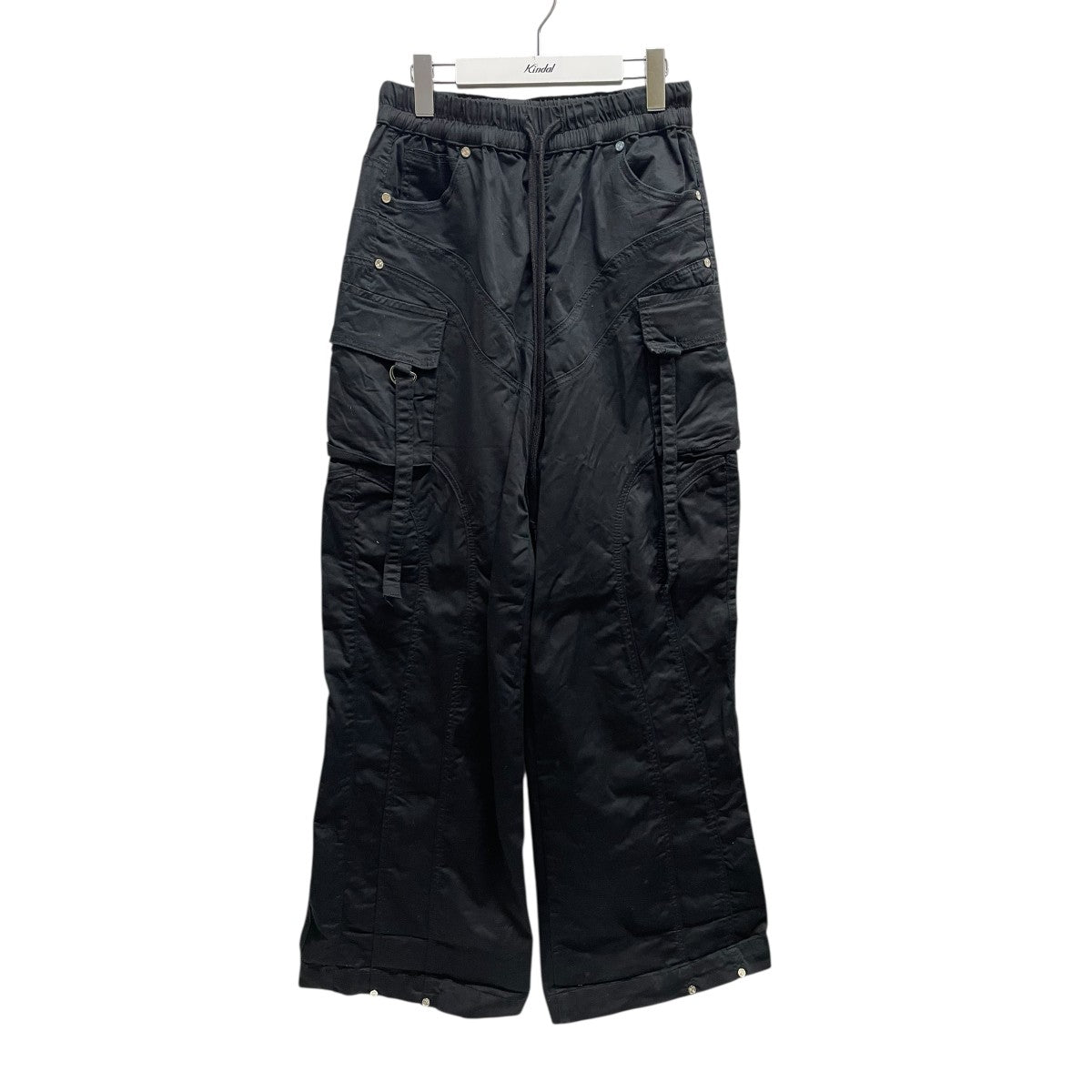 Obsidian Black Extra Baggy Cargosパンツ