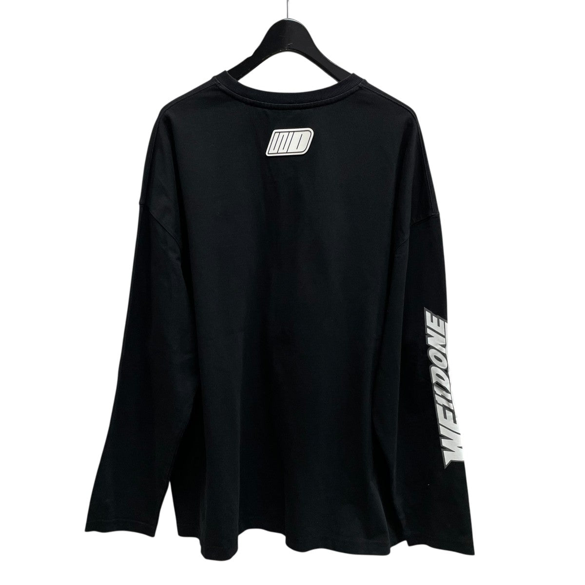 WE11DONE 長袖TシャツWD-TT1-22-649-U-BK 古着・中古-2枚目のアイテム画像