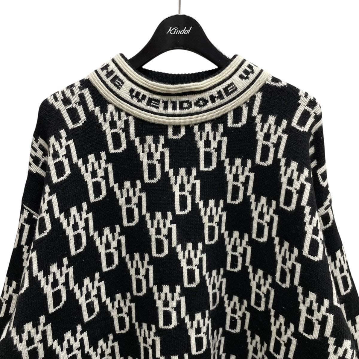 WE11DONE(ウェルダン) ニット ブラック サイズ M｜【公式】カインド