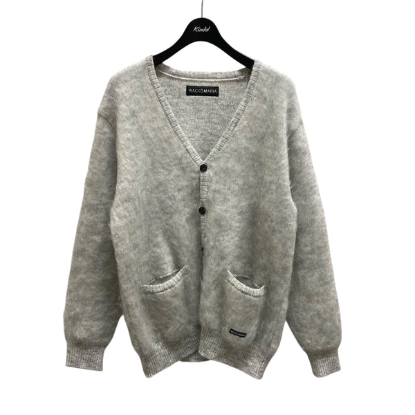 新品 値下げ 定価以下 ワコマリア カーディガン L グレー ワコマリア モヘアカーディガン グレー XL - メルカリ