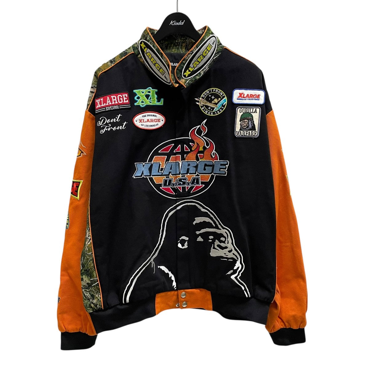 X-LARGE(エクストララージ) 23AWCUSTOM RACING JACKETブルゾン
