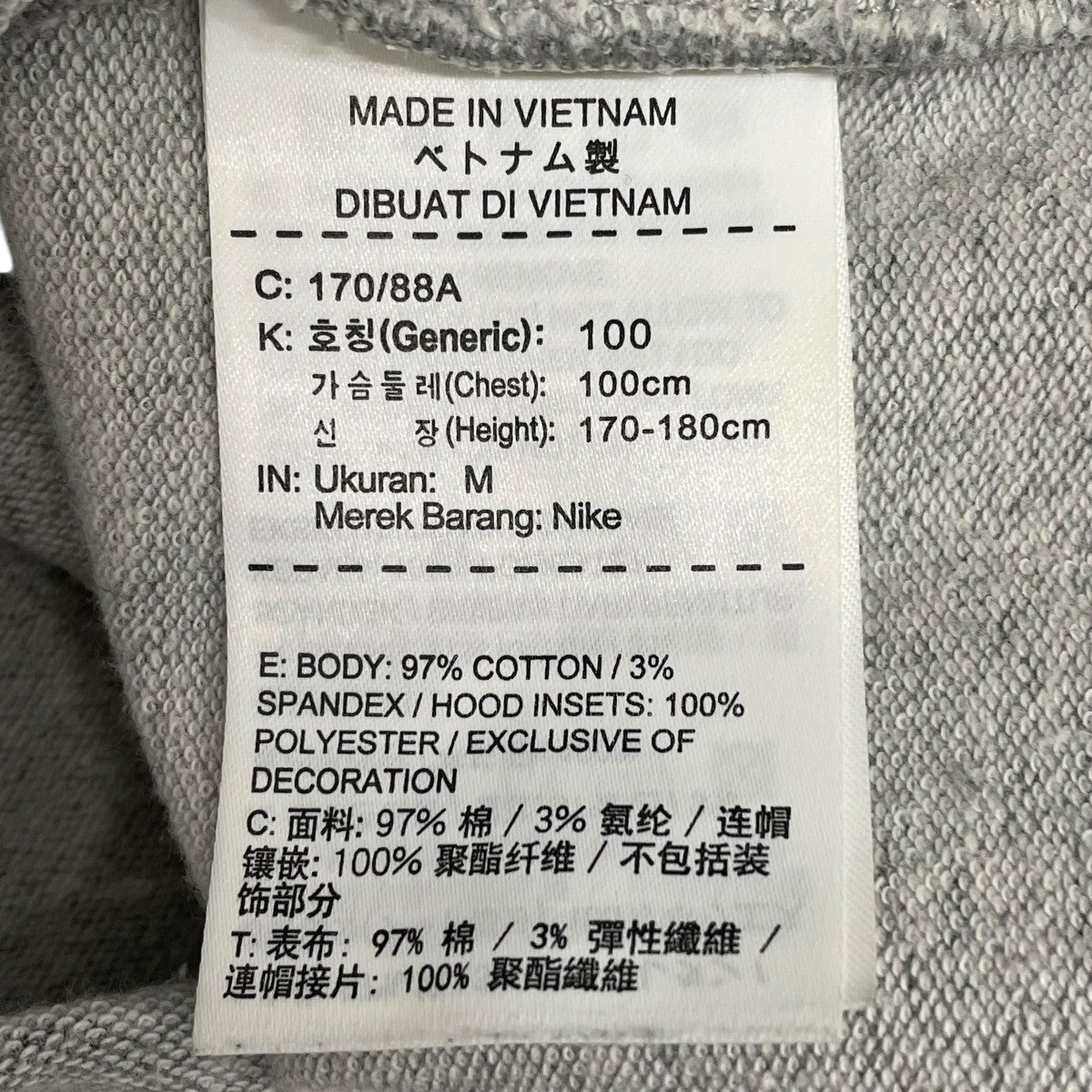 NIKE ACG Pullover Hoodie acronymパーカー880961-091 古着・中古-5枚目のアイテム画像