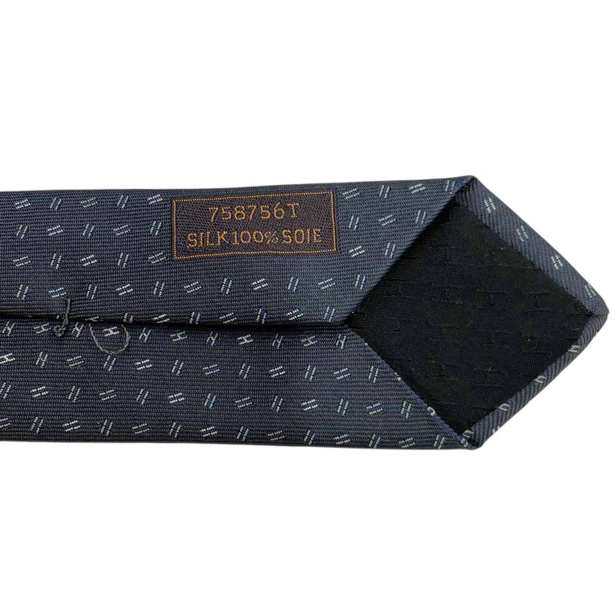 HERMES 柄ネクタイ758756T 古着・中古-4枚目のアイテム画像