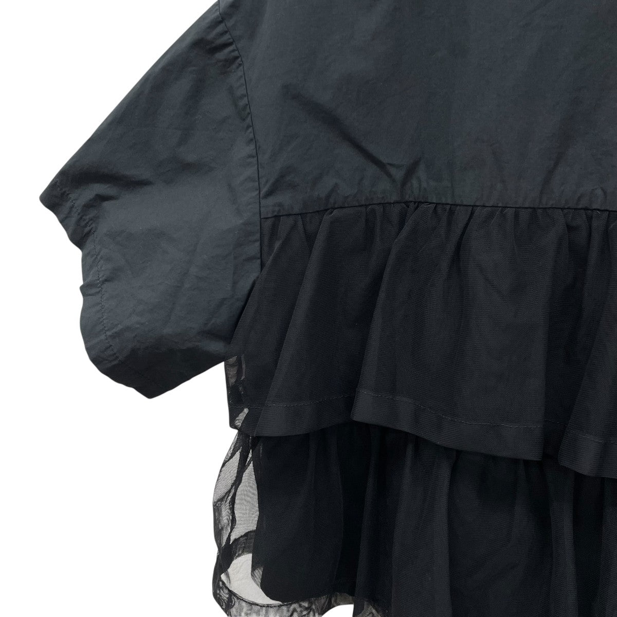 RAY BEAMS シアーティアードクロップドシャツ61010919928 古着・中古-4枚目のアイテム画像