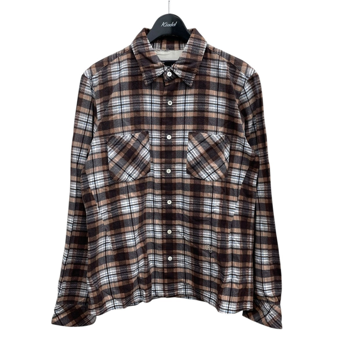 NUMBER (N)INE 05AWハイスト期ネルシャツ 古着・中古-1枚目のアイテム画像