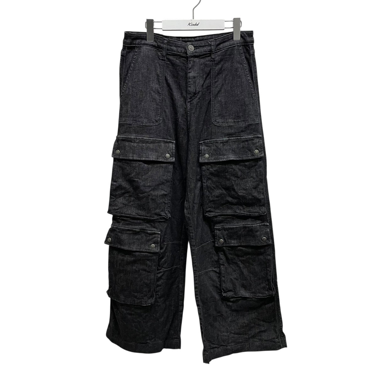 DIESEL P-MIRTA-OUT デニムカーゴパンツ　y2k DIESEL(ディーゼル) P-MIRTA-OUTデニムパンツ ブラック サイズ 26