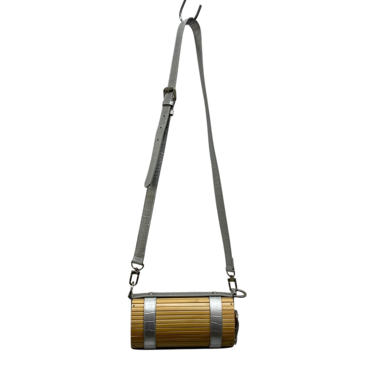 FENG CHEN WANG(フェンチェンワン) BAMBOO BAG2WAYバッグ ベージュ