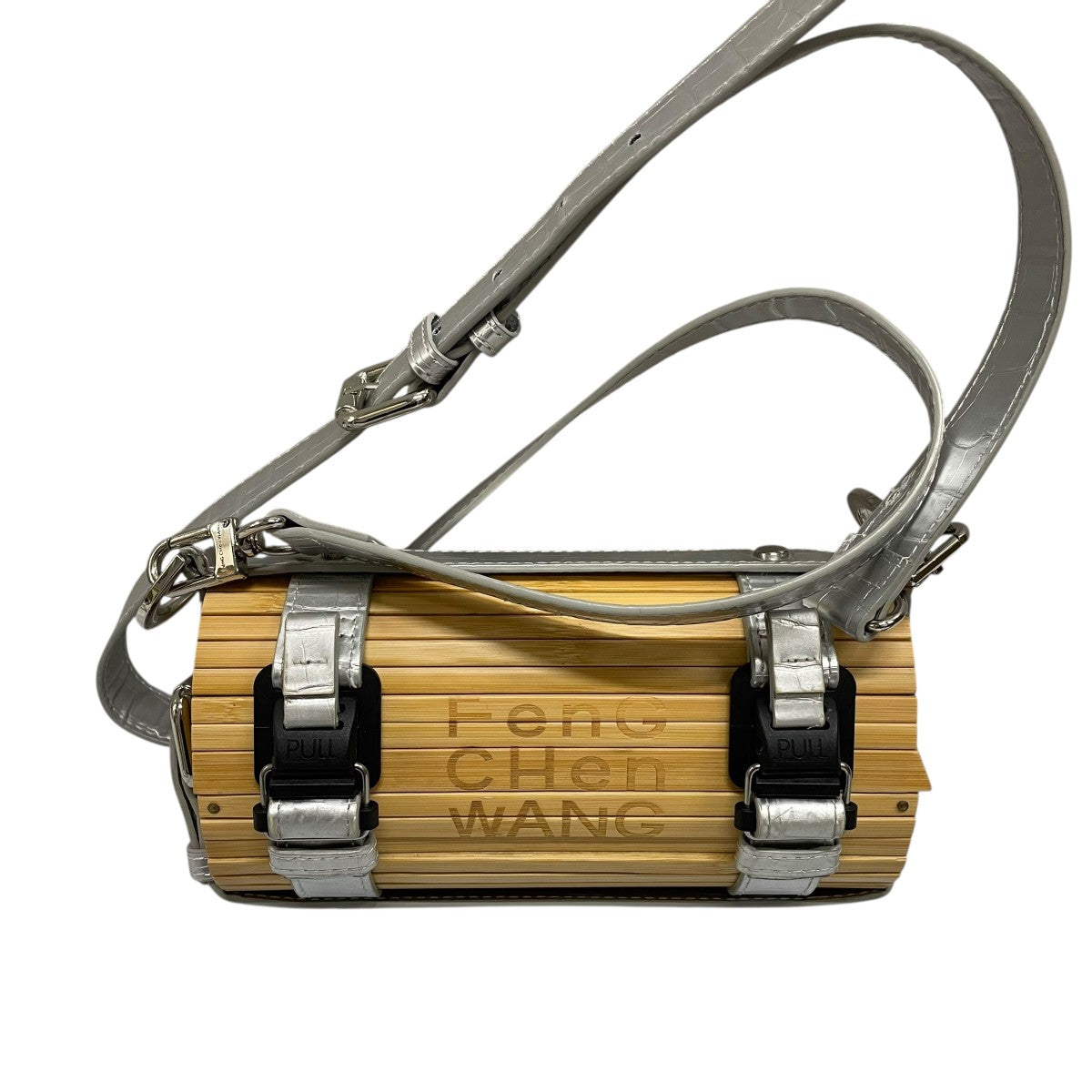 FENG CHEN WANG(フェンチェンワン) BAMBOO BAG2WAYバッグ ベージュ