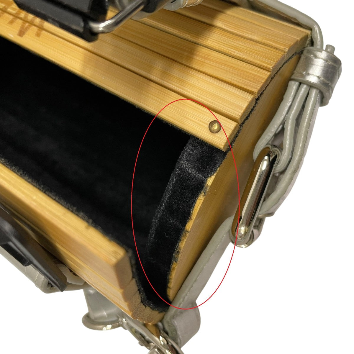 FENG CHEN WANG BAMBOO BAG2WAYバッグ 古着・中古-4枚目のアイテム画像