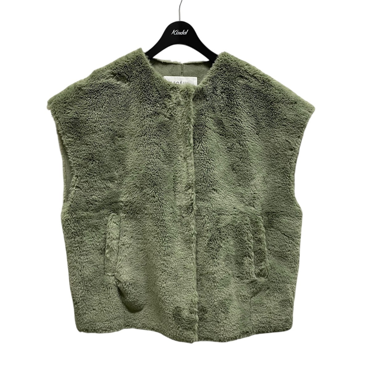 フェイクファーベストVP-2045