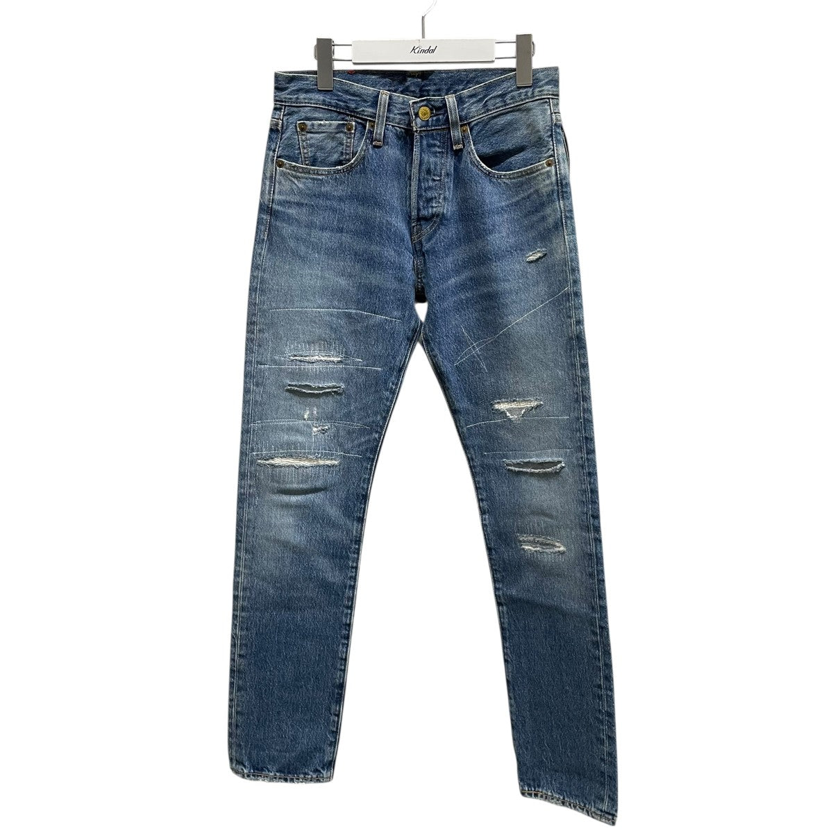LEVI'S×KITH デニムパンツ75485-0002 75485-0002 インディゴ サイズ