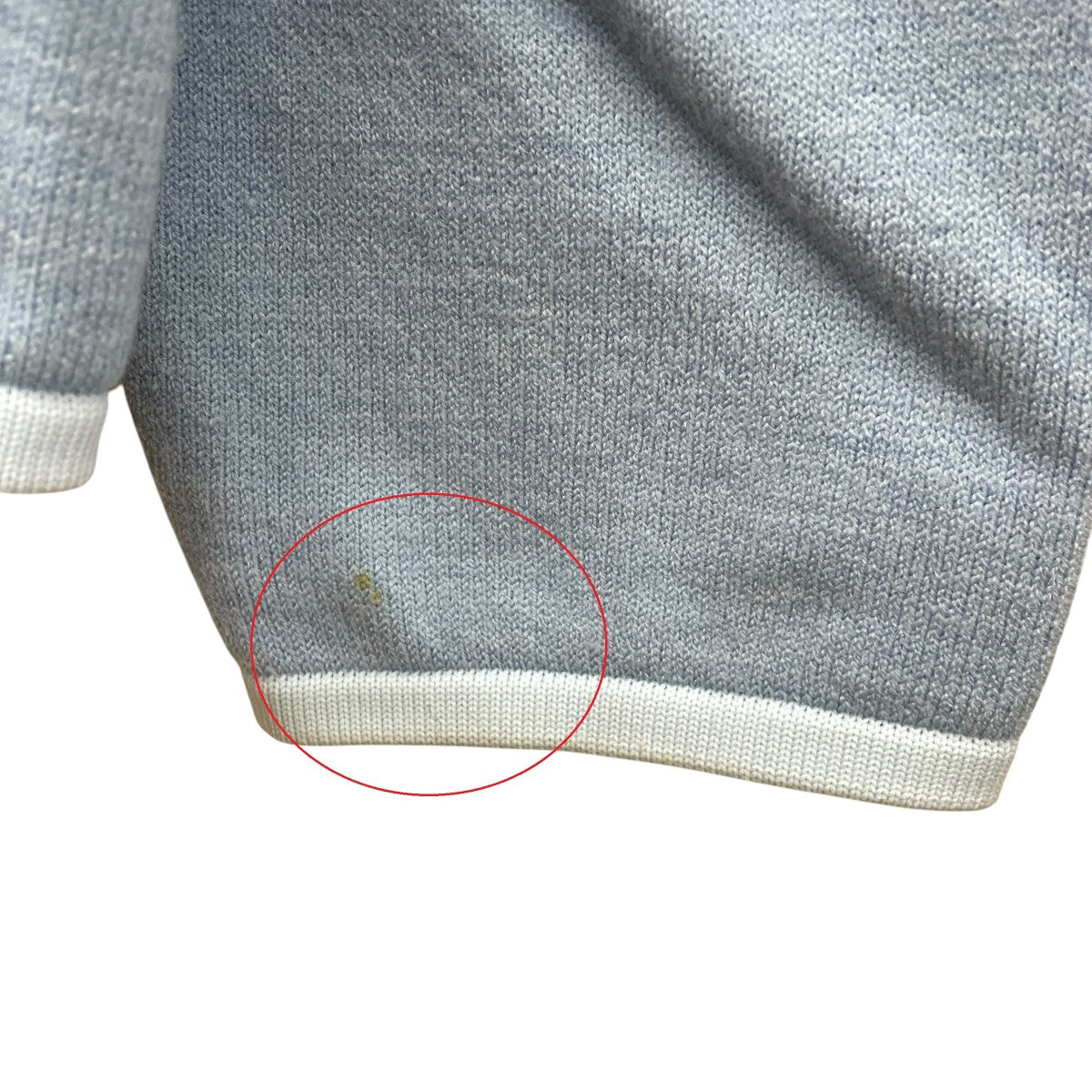 23AWCompass-Patch High-Neck Zipped Cardigan Jacketドライバーズニット7915503A1