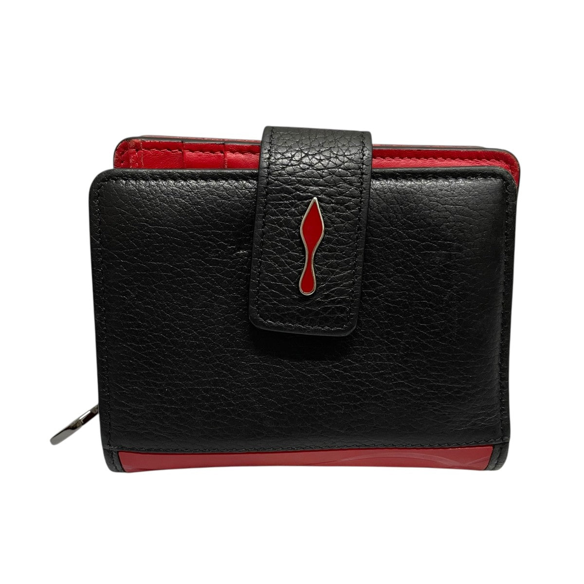 Christian Louboutin(クリスチャンルブタン) 財布 ブラック×レッド