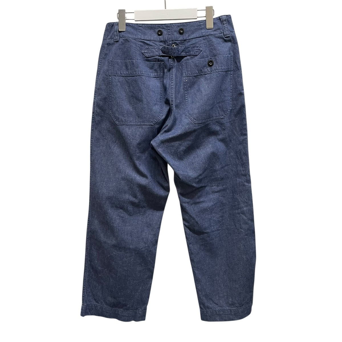MHL 21SS COTTON HEMP DRILL パンツ 596-1140506 古着・中古-2枚目のアイテム画像