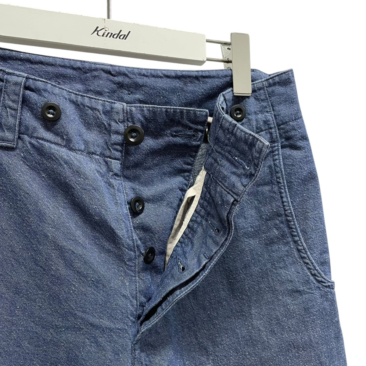 MHL 21SS COTTON HEMP DRILL パンツ 596-1140506 古着・中古-5枚目のアイテム画像