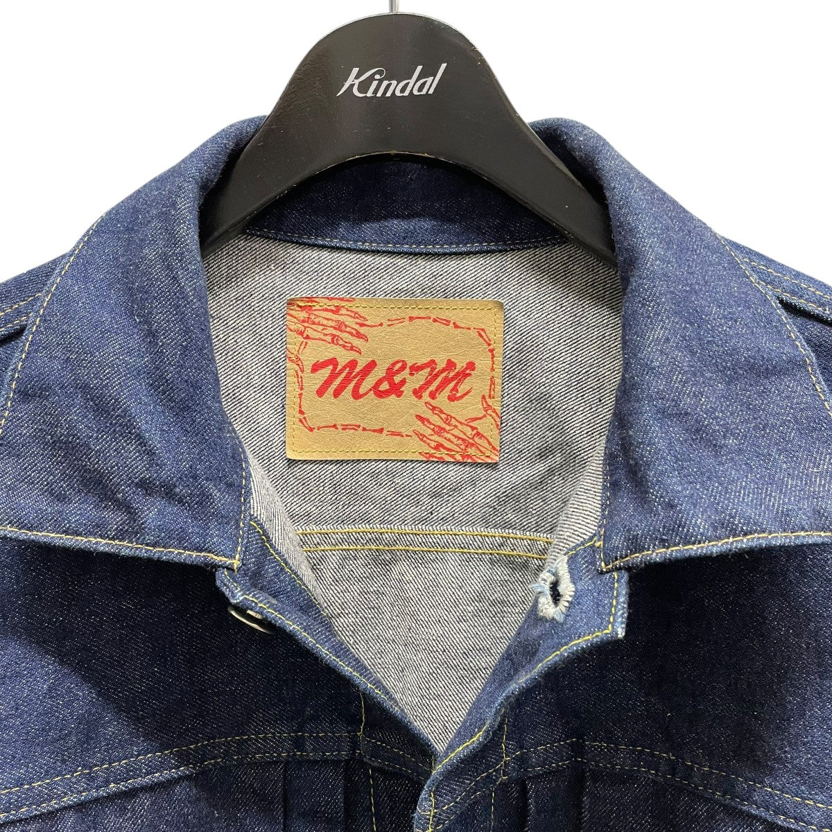 M＆M×MASSES DENIM 2ND JKTデニムジャケット 古着・中古-3枚目のアイテム画像