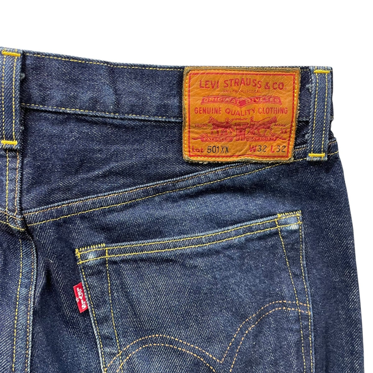 LEVI’S×HUMAN MADE 1944 501R JEAN DenimデニムパンツA3556-0000 古着・中古-6枚目のアイテム画像