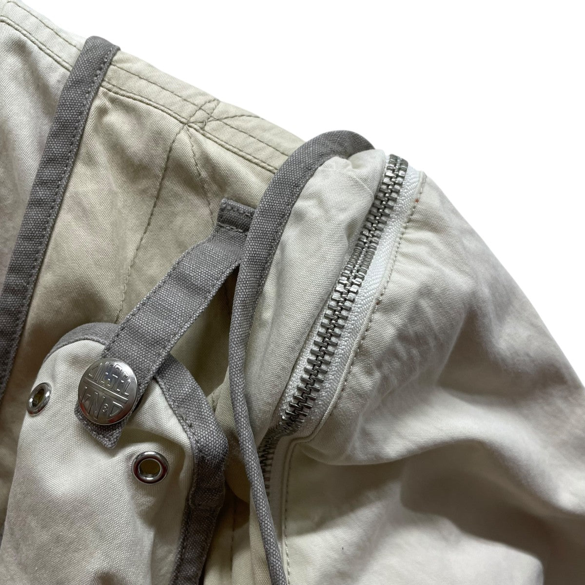 DIESEL 22SSJ-OHLEN 2WAY MILITARY VEST JACKETジャケットA06217 古着・中古-4枚目のアイテム画像