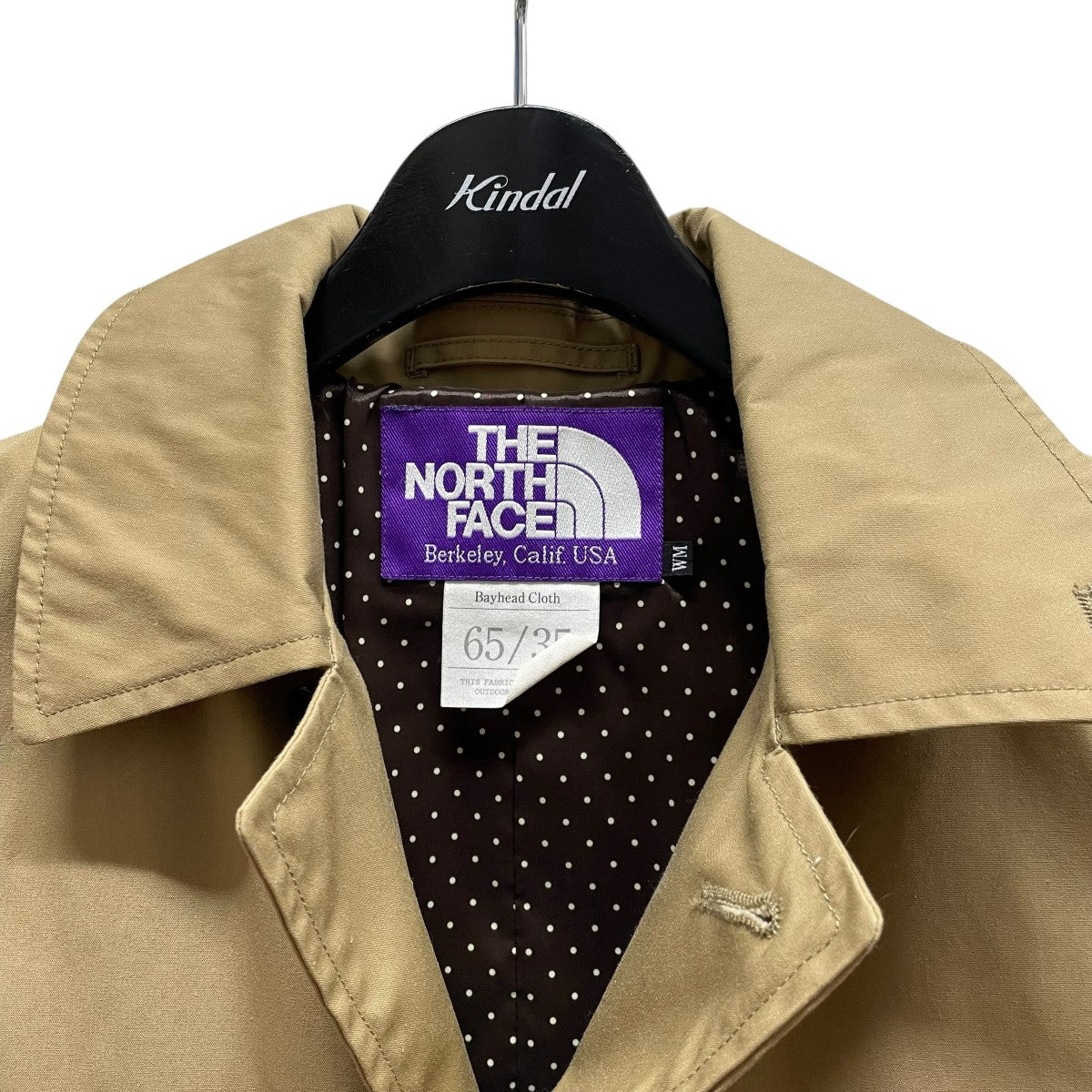 THE NORTHFACE PURPLELABEL ステンカラーコートNPW2716N 古着・中古-3枚目のアイテム画像