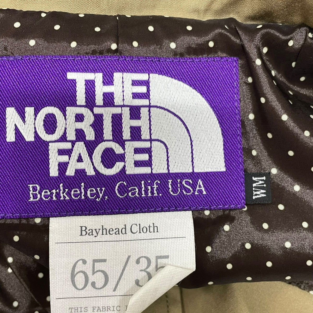THE NORTHFACE PURPLELABEL ステンカラーコートNPW2716N 古着・中古-5枚目のアイテム画像