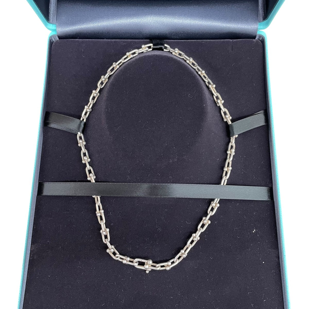 Tiffany ＆ Co． ハードウェアスモールリンクネックレス 古着・中古-2枚目のアイテム画像