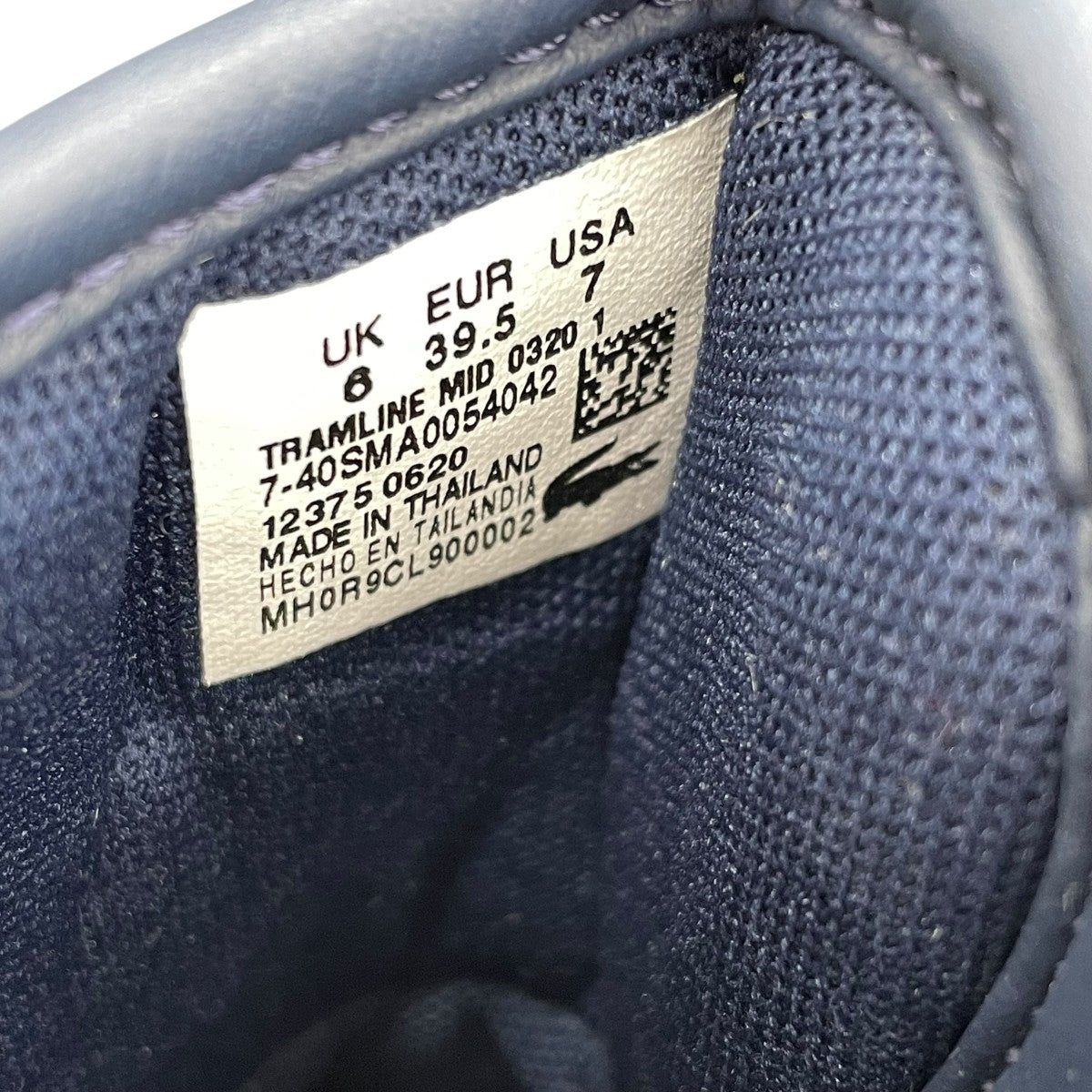 LACOSTE ハイカットスニーカー 古着・中古-7枚目のアイテム画像