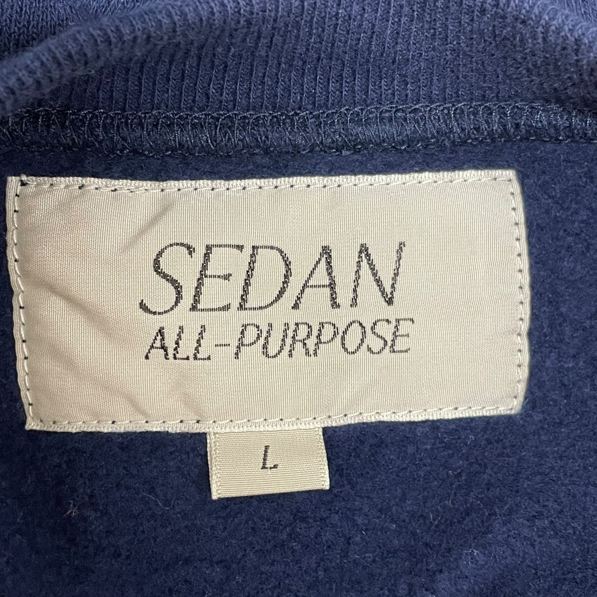 SEDAN ALL-PURPOSE ロゴスウエットSD21F-CT14 古着・中古-5枚目のアイテム画像