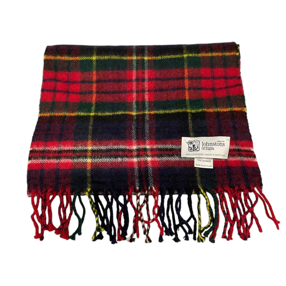 JOHNSTONS OF ELGIN カシミヤストール 古着・中古-1枚目のアイテム画像