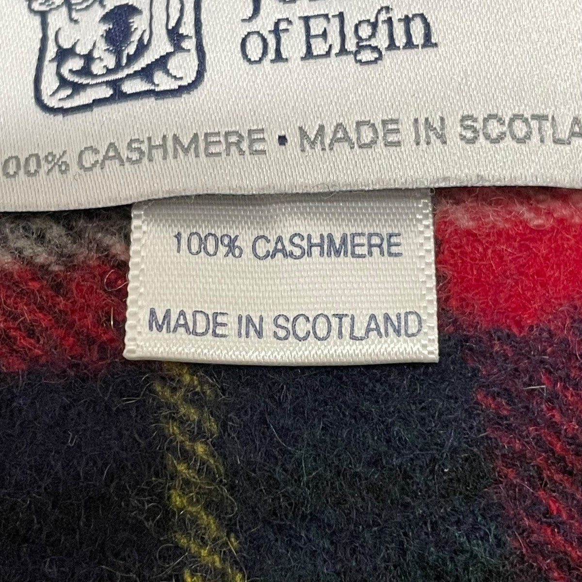 JOHNSTONS OF ELGIN カシミヤストール 古着・中古-5枚目のアイテム画像