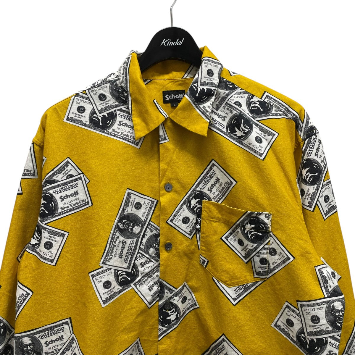 Schott LS FLANNEL SHIRT ドルシャツ782-3220004 古着・中古-3枚目のアイテム画像