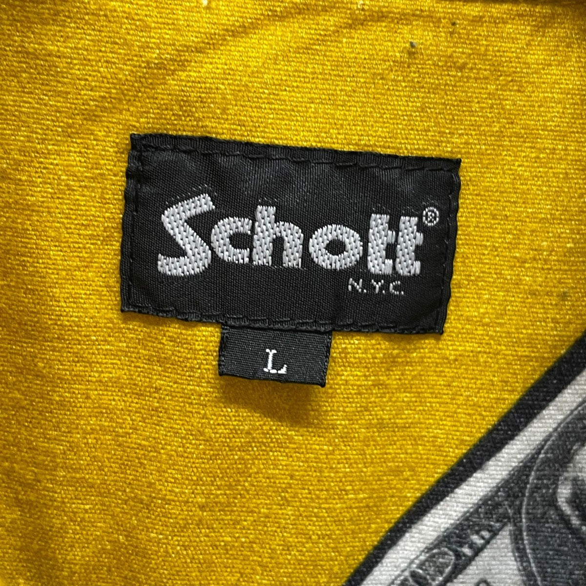 Schott LS FLANNEL SHIRT ドルシャツ782-3220004 古着・中古-6枚目のアイテム画像