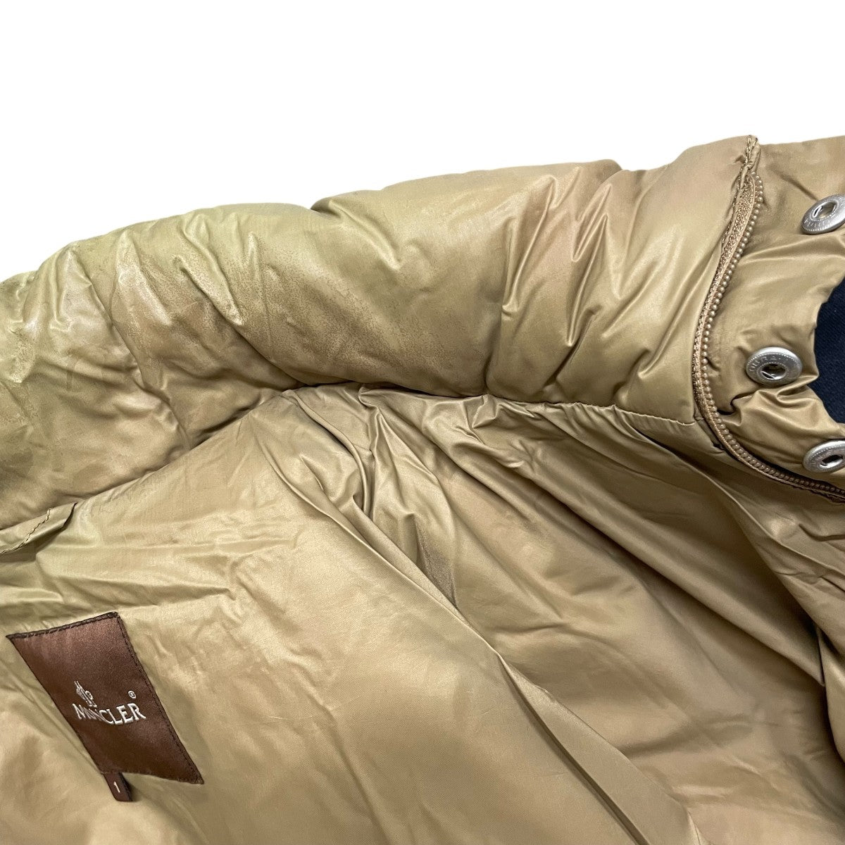 MONCLER 茶タグダウンジャケット 古着・中古-6枚目のアイテム画像