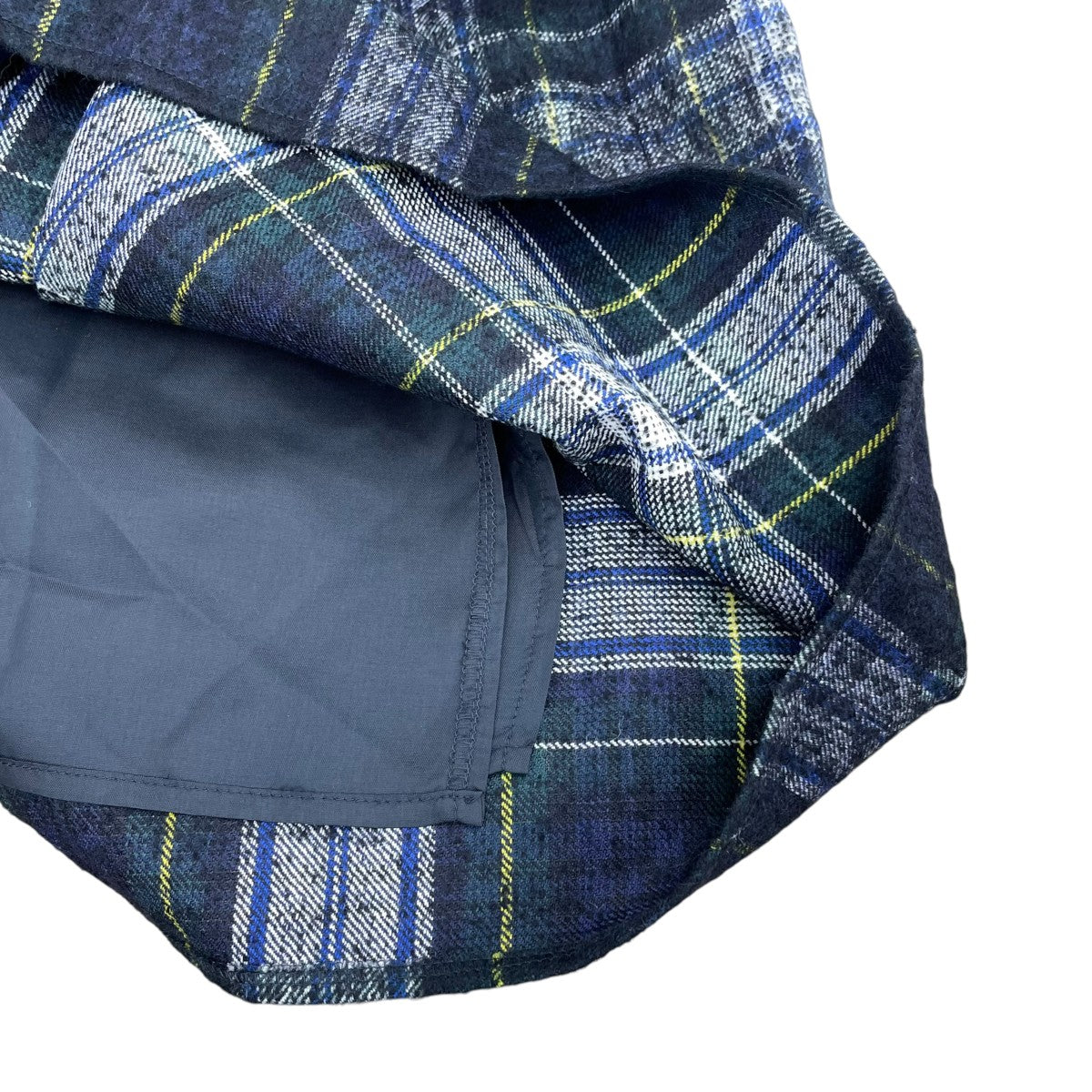 aranciato別注エラスティックチェックタックスカートS265WB