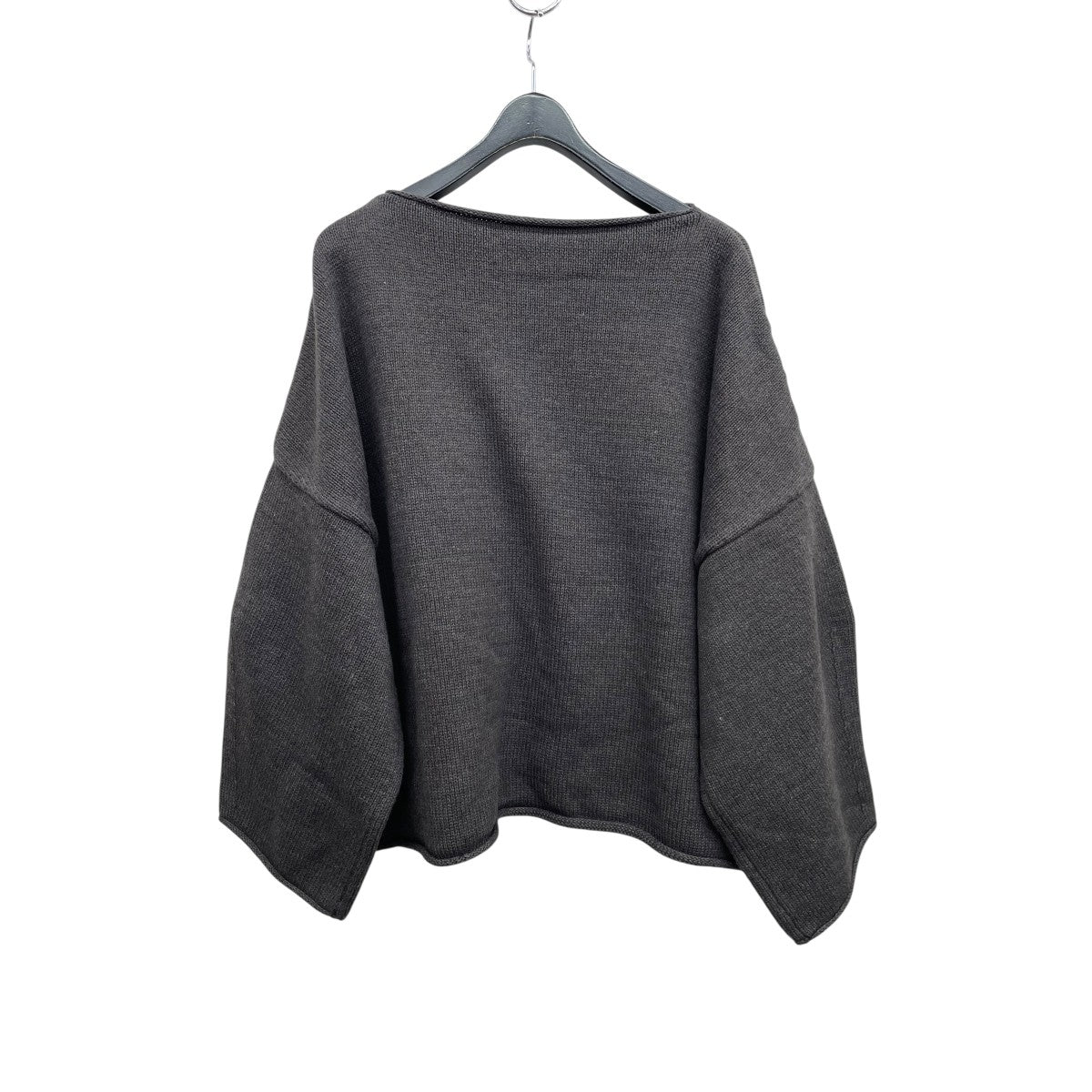 ★新品★TODAYFUL Boatneck Over Knit チャコールグレー TODAYFUL（トゥデイフル）の「TODAYFUL(トゥデイフル) 