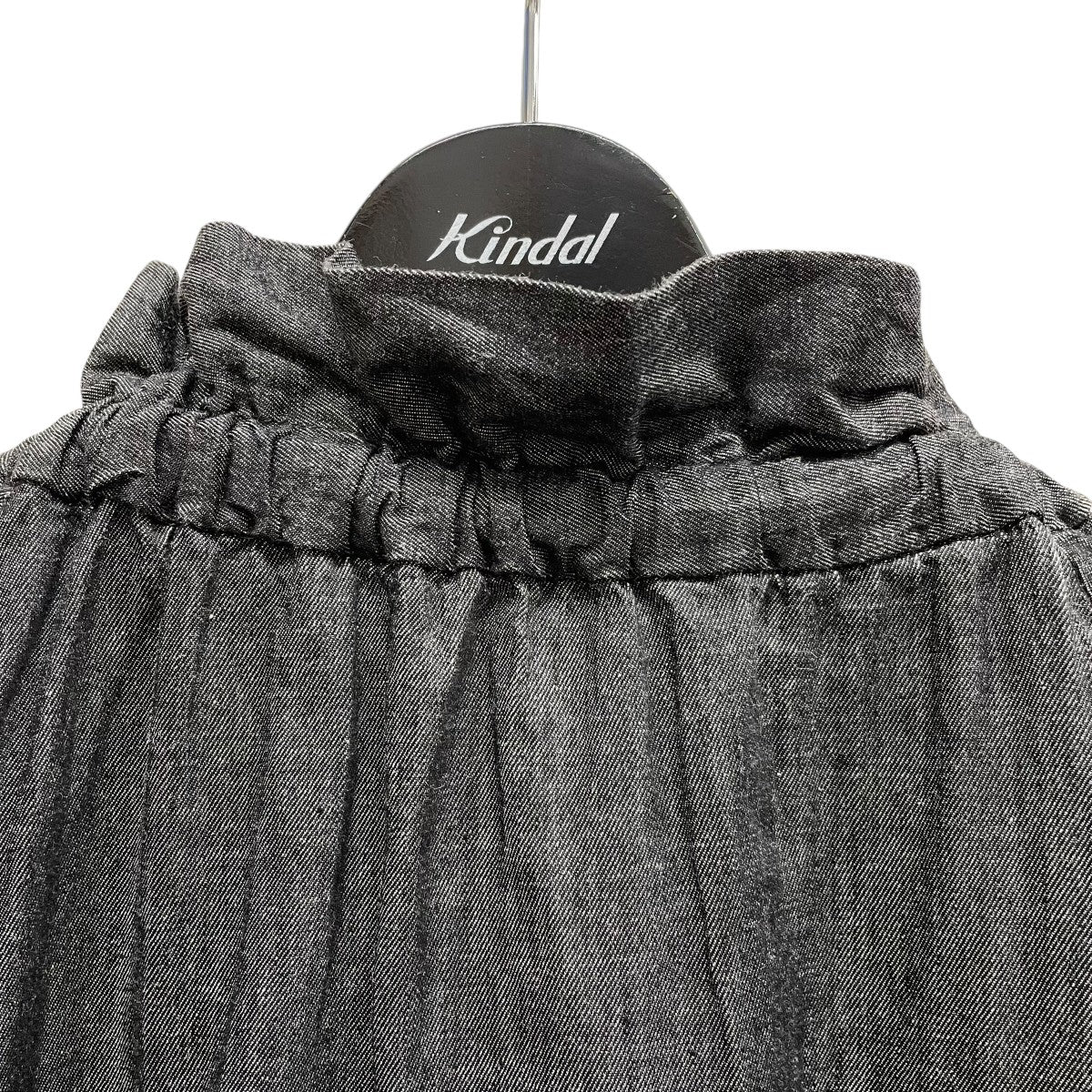 journal standard L’essage 5ozデニムリボンブラウス25051370060130 古着・中古-3枚目のアイテム画像
