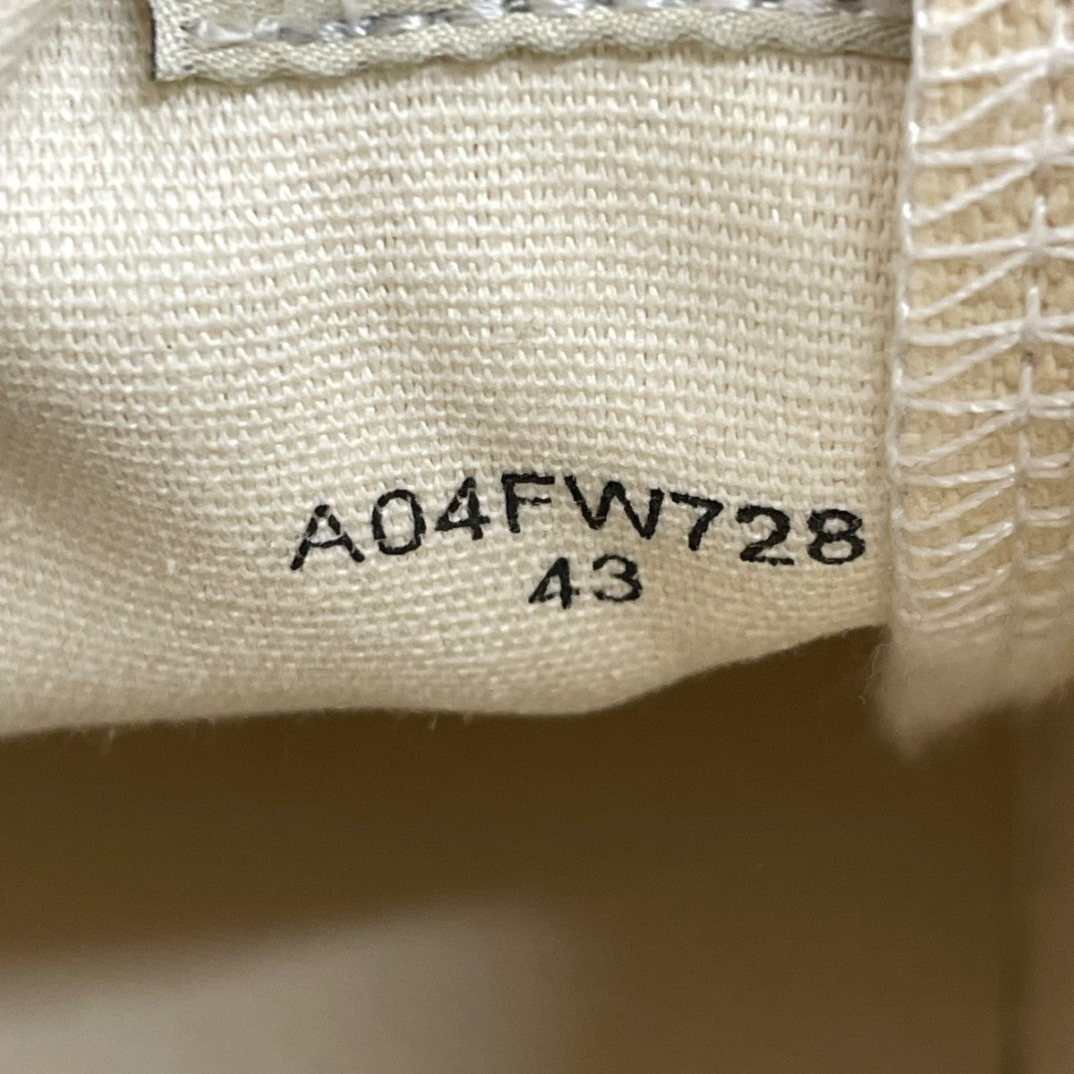 ハイカットスニーカーA04FW728