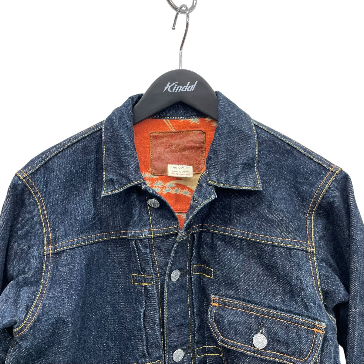 EVISU 1stデニムジャケット 古着・中古-3枚目のアイテム画像