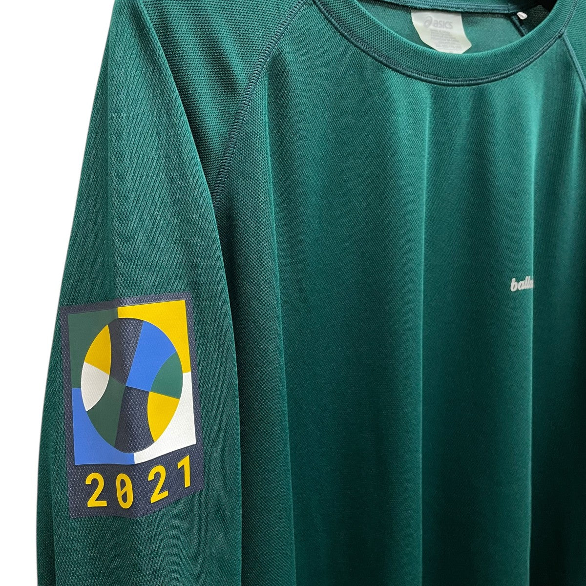 asics×ballaholic 長袖Tシャツ 古着・中古-4枚目のアイテム画像