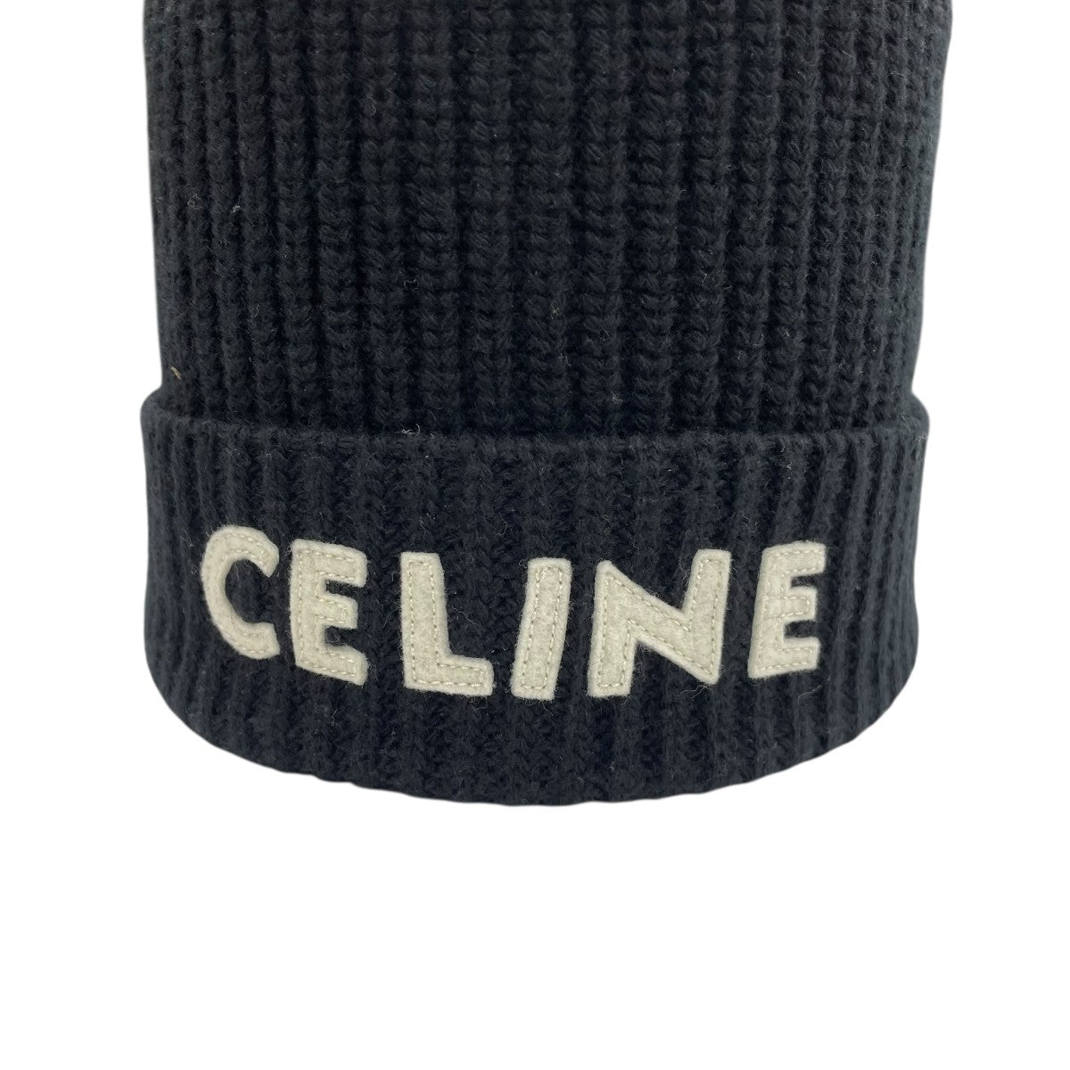 CELINE ロゴニット帽 2AE2I423P 古着・中古-3枚目のアイテム画像