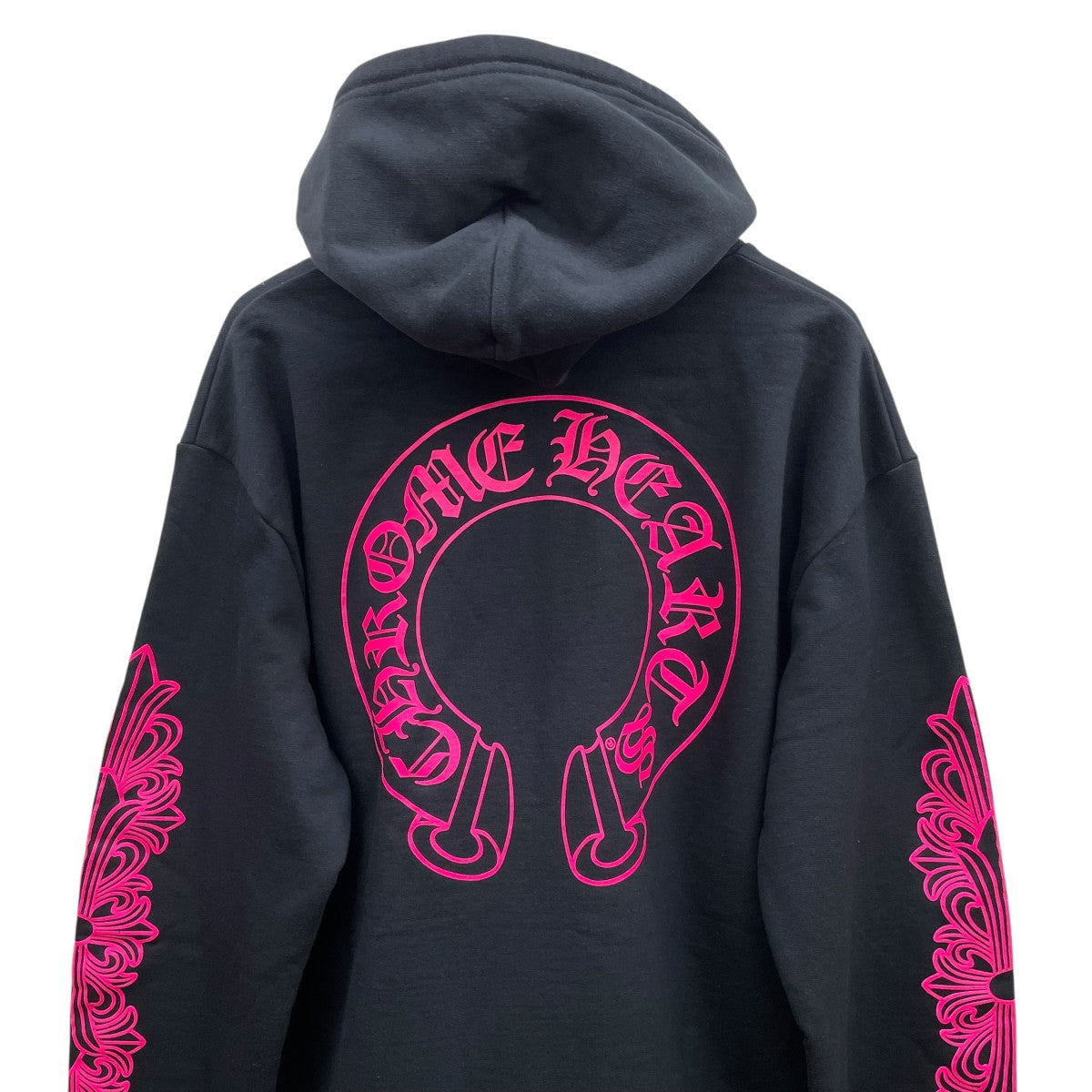 FLORAL HORSESHOE ZIPUP ダガージップアップパーカー