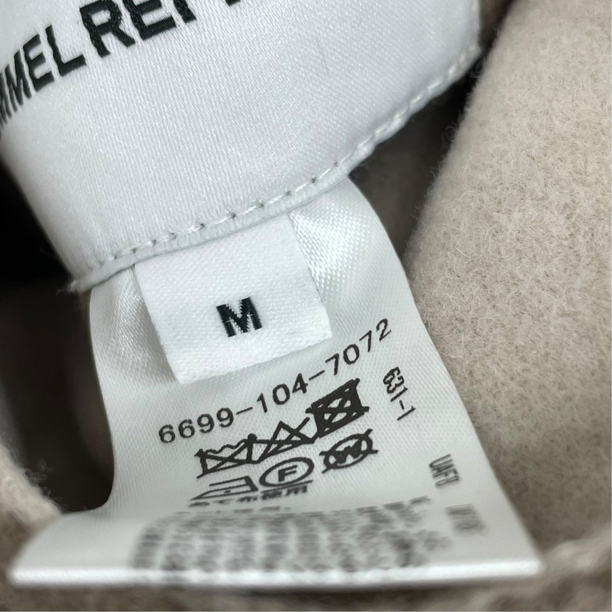 ノーカラーコート6699-104-7072