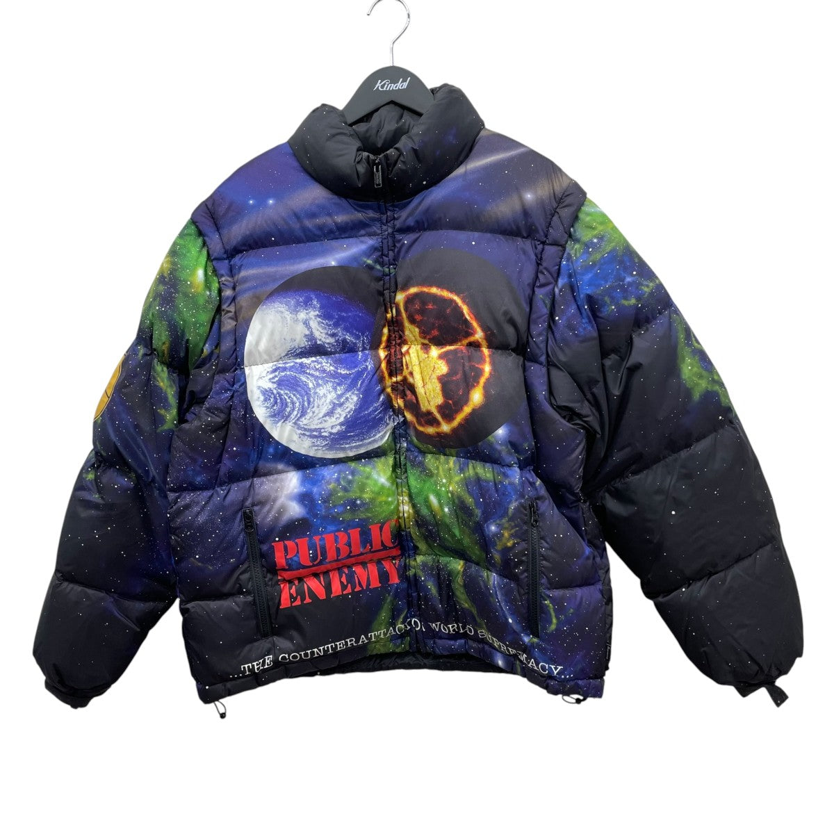 PUBLIC ENEMY PUFFYダウンジャケット