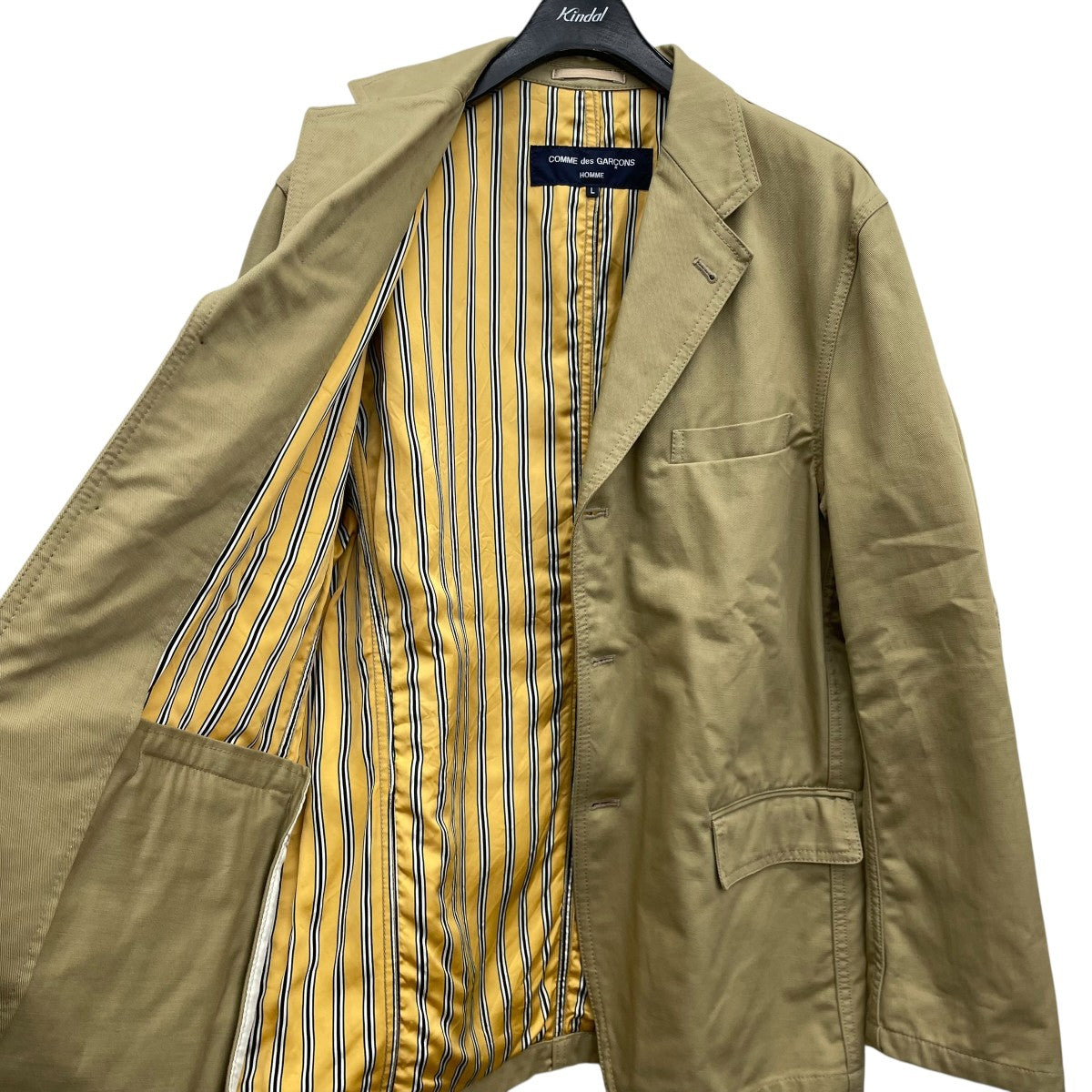COMME des GARCONS HOMME 3BジャケットHM-J004 古着・中古-5枚目のアイテム画像