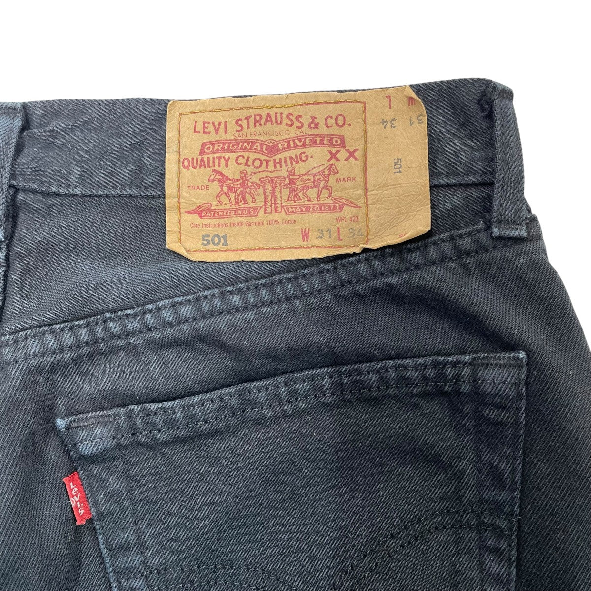 LEVI’S デニムパンツ00501-0165 古着・中古-4枚目のアイテム画像