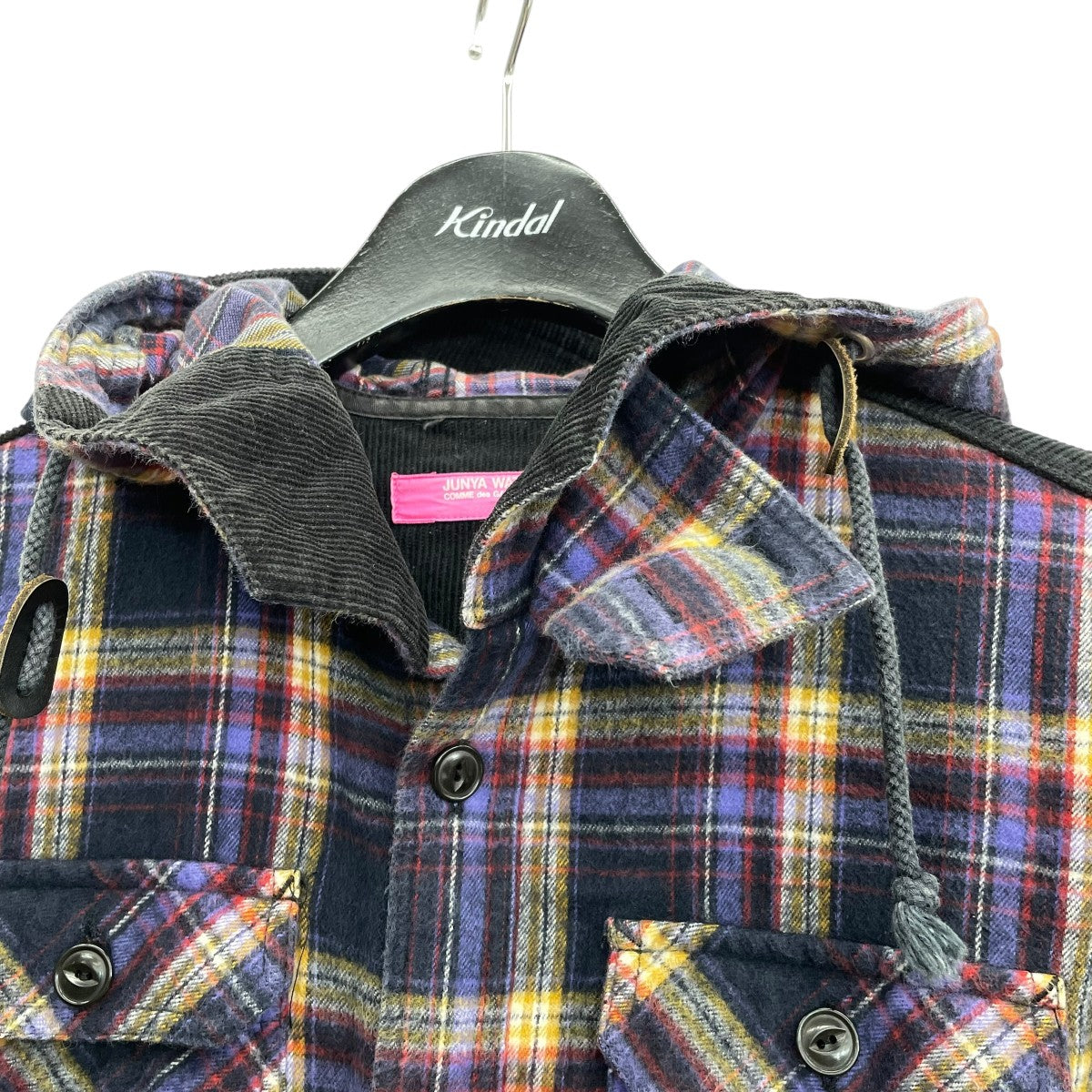 CDG JUNYA WATANABE MAN ネルフーデットシャツ 古着・中古-3枚目のアイテム画像