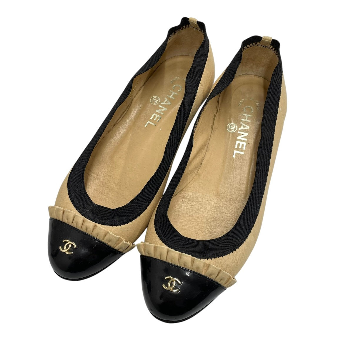 CHANEL バレエシューズG26480 古着・中古-1枚目のアイテム画像