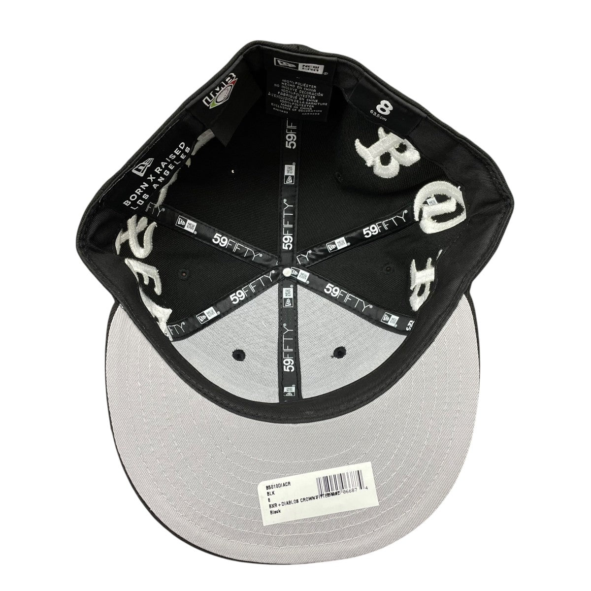 New Era×BORN X RAISED キャップ 古着・中古-6枚目のアイテム画像
