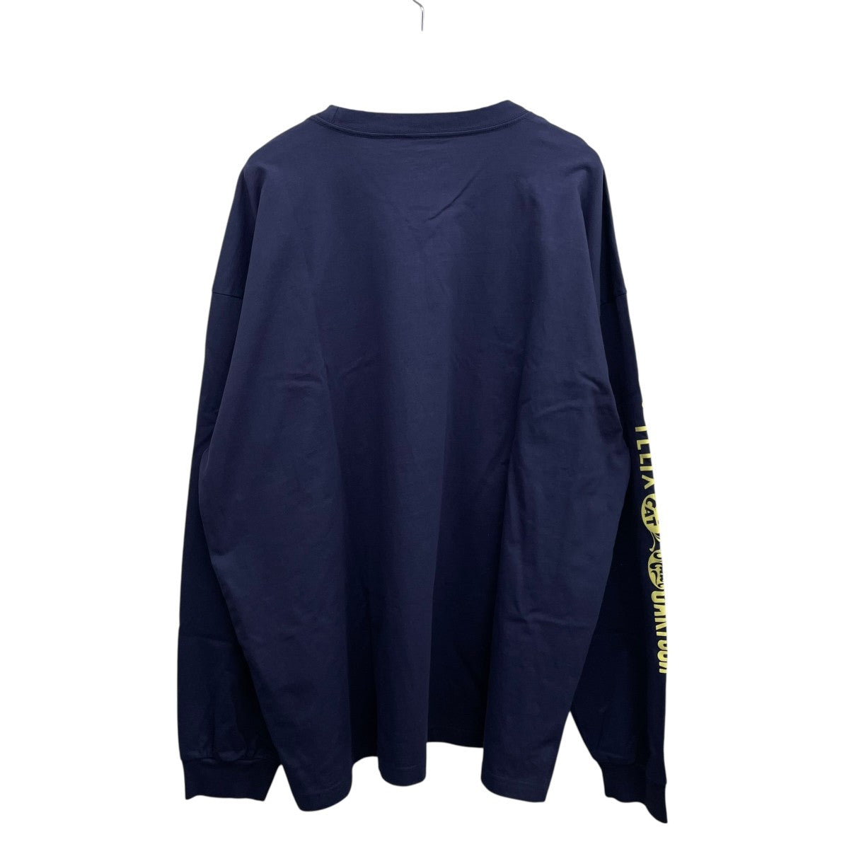 Mister Cartoon×Felix the Cat Cartoon Navy Long Sleeve長袖カットソー 古着・中古-2枚目のアイテム画像