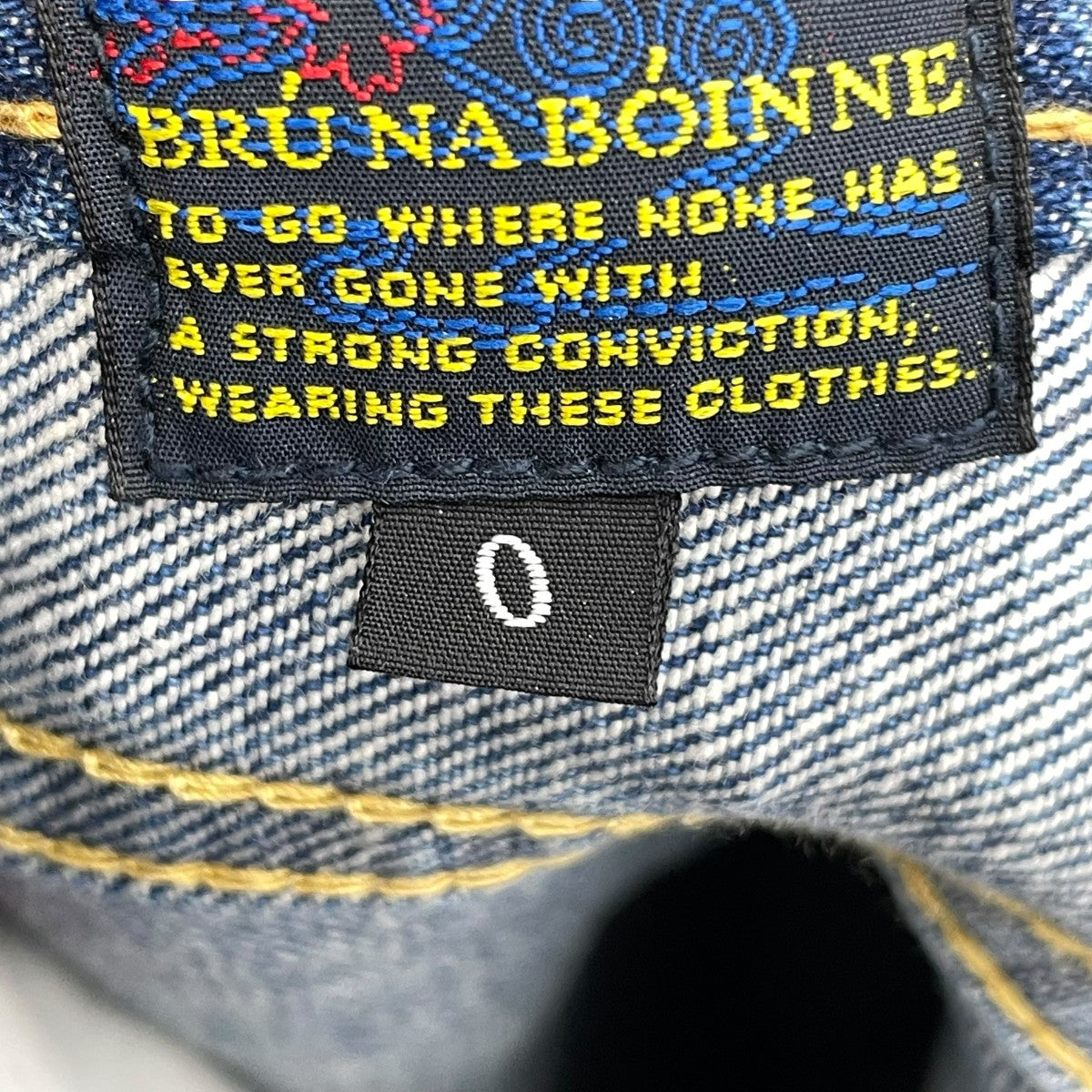 BRU NA BOINNE デニムパンツ7305 古着・中古-6枚目のアイテム画像